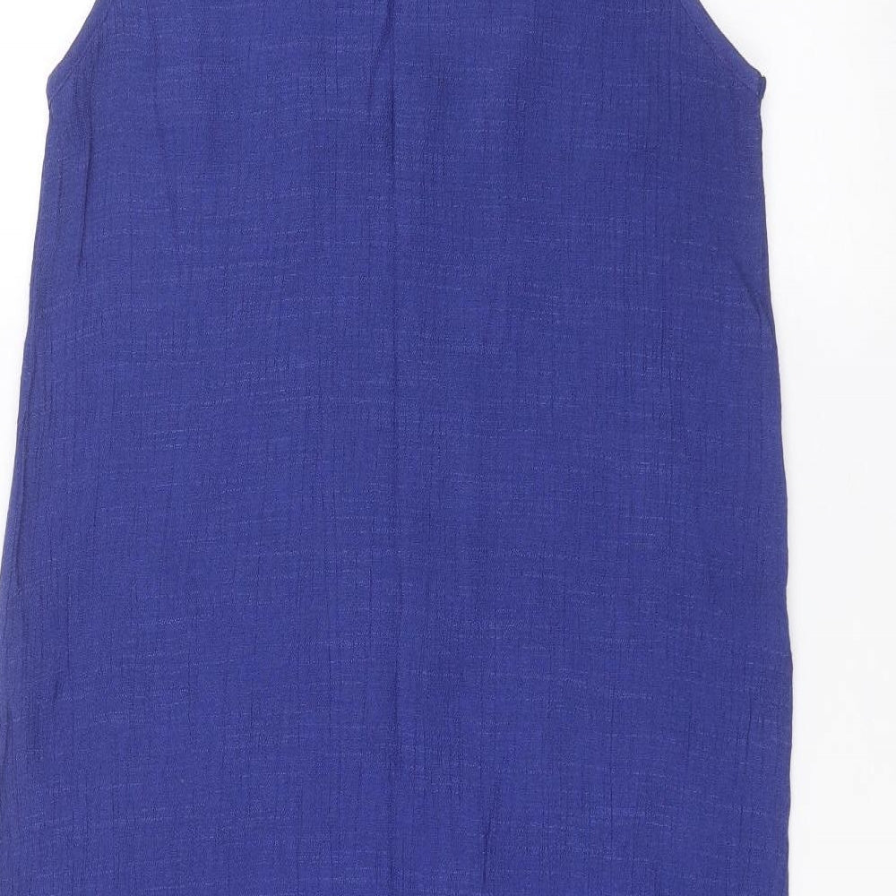 guapo Womens Blue   Basic Button-Up Size L
