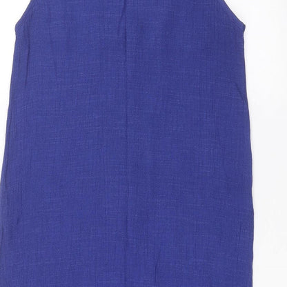 guapo Womens Blue   Basic Button-Up Size L