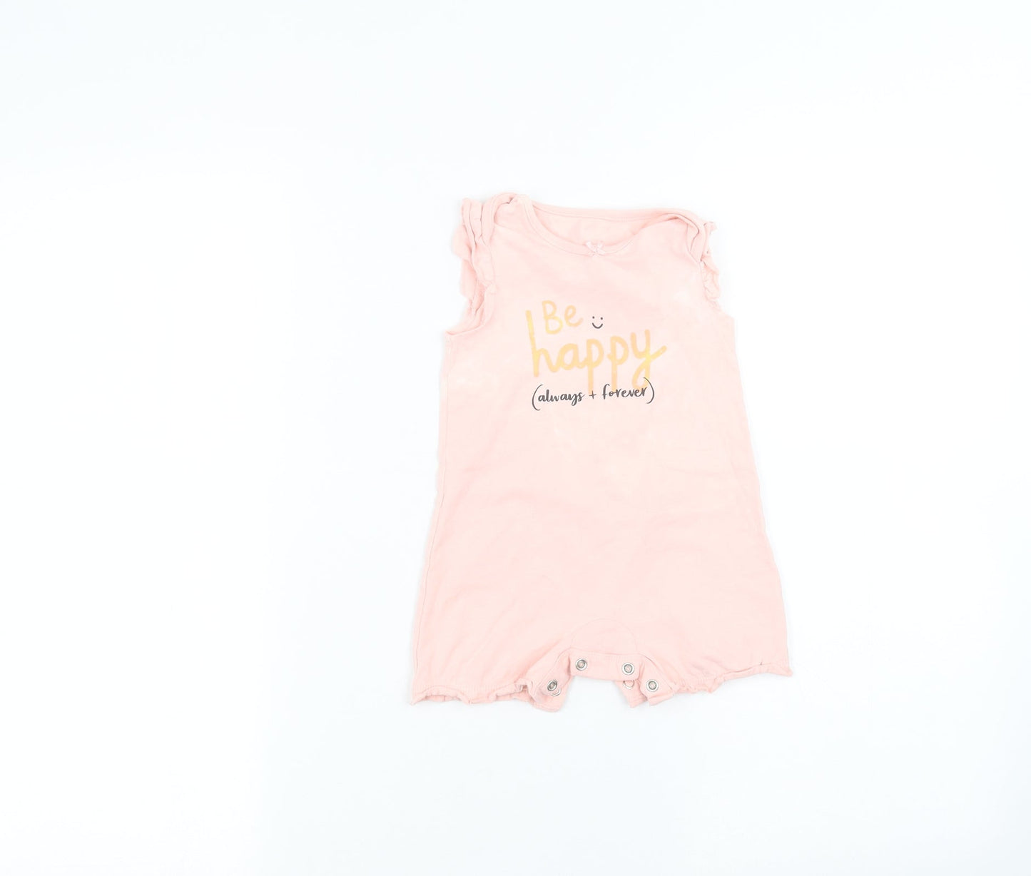 George Baby Pink   Babygrow One-Piece Size 3-6 Months