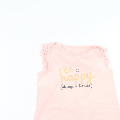 George Baby Pink   Babygrow One-Piece Size 3-6 Months