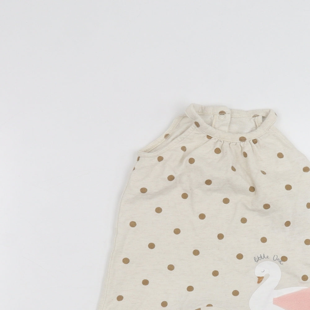 Mothercare Baby Beige   Babygrow One-Piece Size 0-3 Months