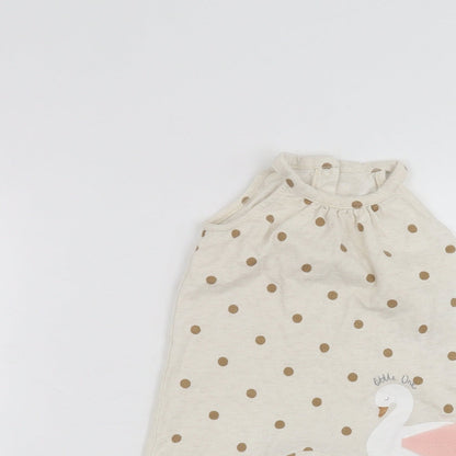 Mothercare Baby Beige   Babygrow One-Piece Size 0-3 Months