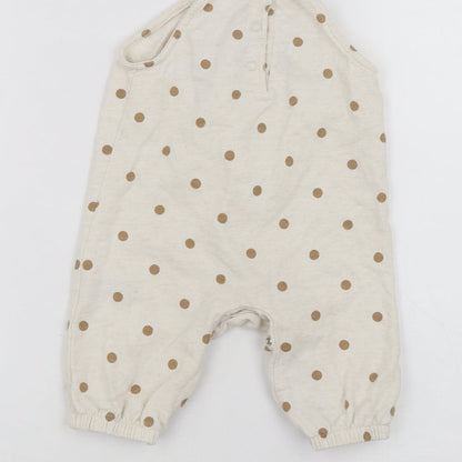 Mothercare Baby Beige   Babygrow One-Piece Size 0-3 Months