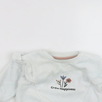 Primark Baby White   Pullover Jumper Size 3-6 Months