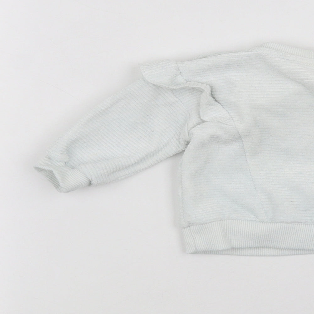 Primark Baby White   Pullover Jumper Size 3-6 Months