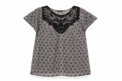 Womens UK Size 12 Miss Selfridge Black Basic Blouse