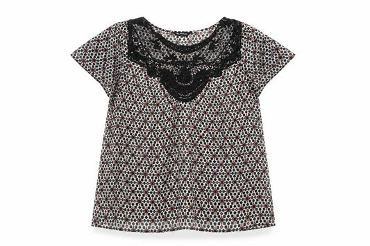 Womens UK Size 12 Miss Selfridge Black Basic Blouse