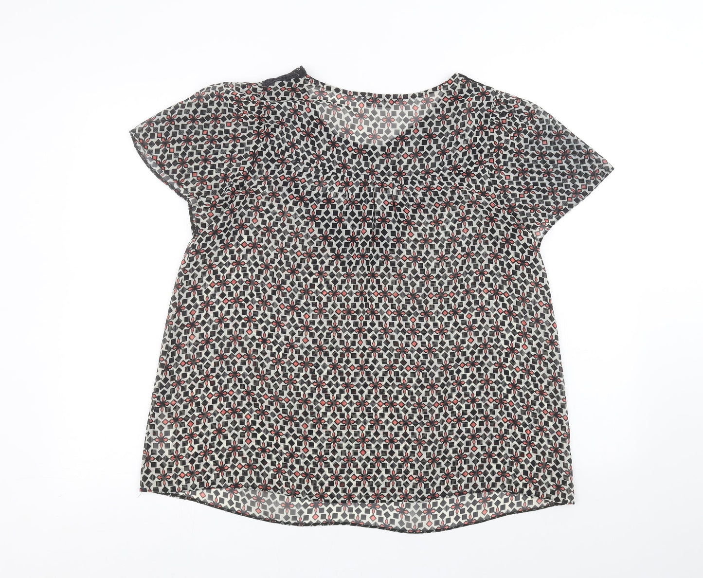 Miss Selfridge Womens Black   Basic Blouse Size 12