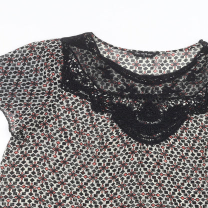 Miss Selfridge Womens Black   Basic Blouse Size 12
