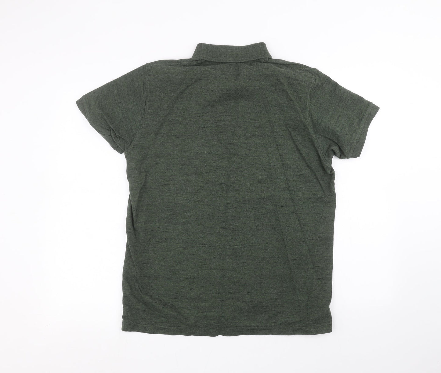 Uni Mens Green    Polo Size M
