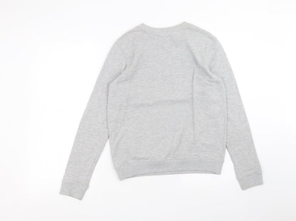 Womens UK Size 8 Miss Selfridge Grey Pullover Jumper
