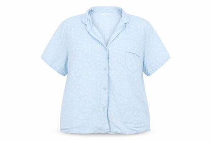 Preworn Womens Blue   Basic Button-Up Size 16