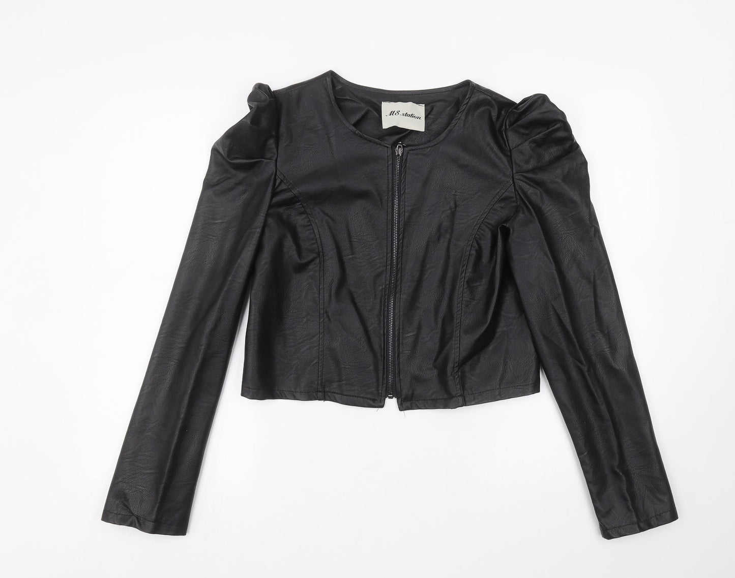 Womens UK Size XL Preworn Black Jacket
