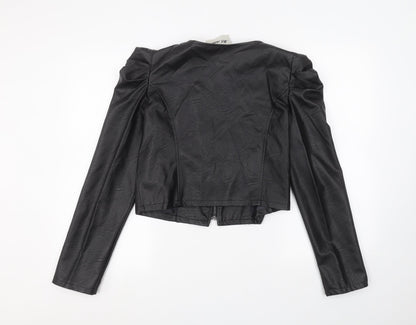 Womens UK Size XL Preworn Black Jacket