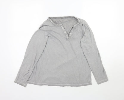 Womens UK Size L TCM Grey Basic T-Shirt