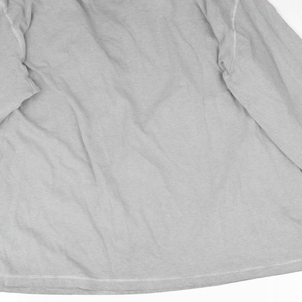 Womens UK Size L TCM Grey Basic T-Shirt