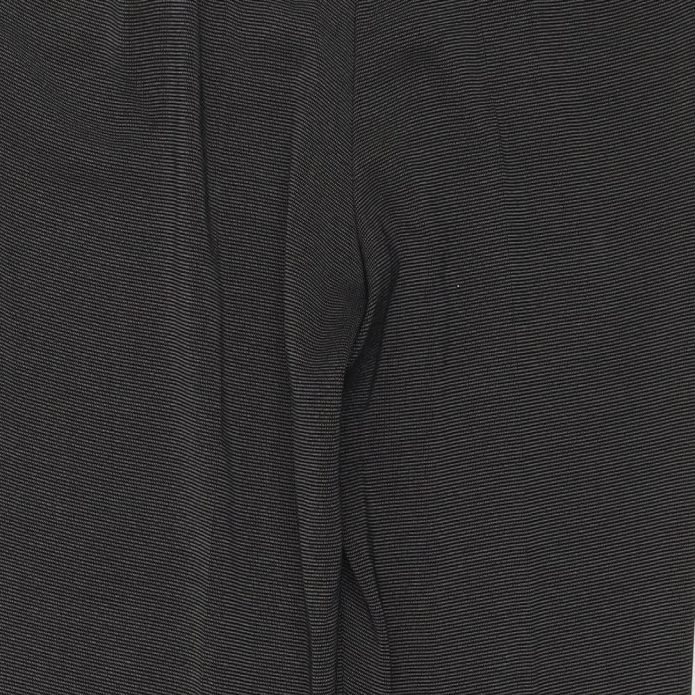 Womens UK Size 14 Preworn Regular Fit  Grey Trousers