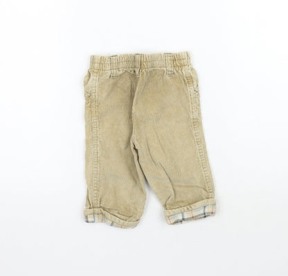 Baby Mac Baby Beige  Corduroy  Trousers Size 3-6 Months