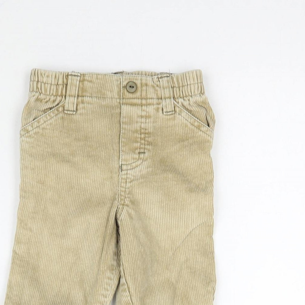 Baby Mac Baby Beige  Corduroy  Trousers Size 3-6 Months