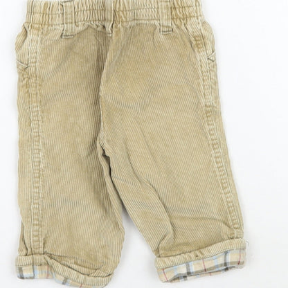 Baby Mac Baby Beige  Corduroy  Trousers Size 3-6 Months