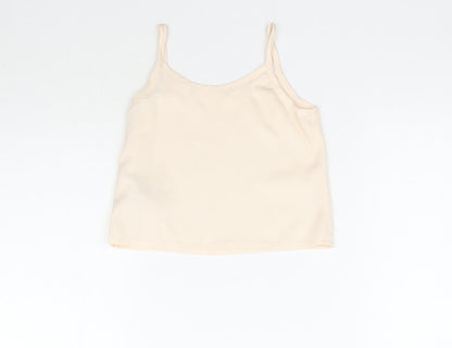 NEXT Girls Ivory   Camisole Blouse Size 3 Years  - Pale peach