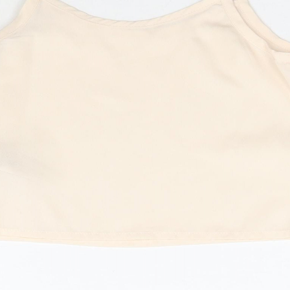NEXT Girls Ivory   Camisole Blouse Size 3 Years  - Pale peach
