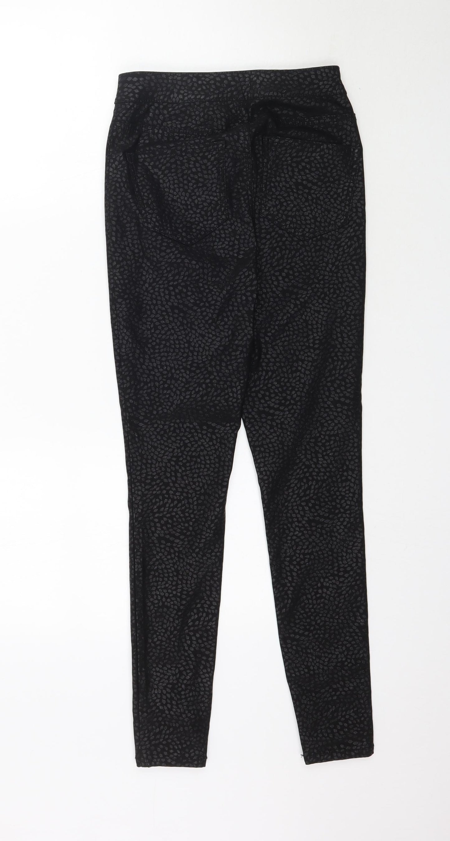 TU Womens Black  Denim Skinny Jeans Size 8 L27 in