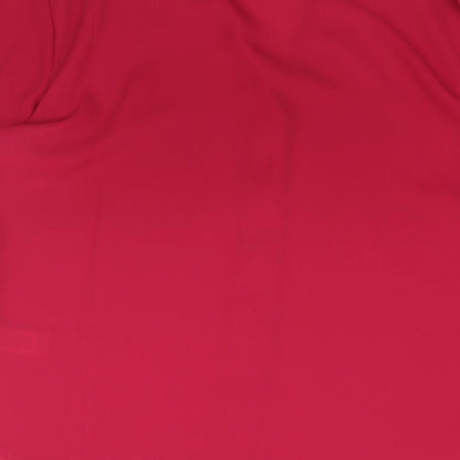 Marks and Spencer Womens Pink   Basic Button-Up Size 12