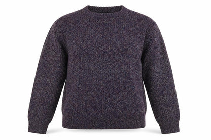 Cedarwood State Womens Purple Knit Pullover Jumper Size L