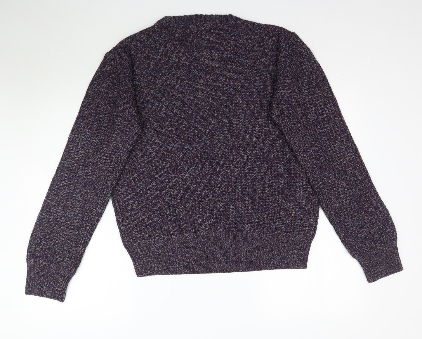 Womens UK Size L Cedar Wood State Purple Pullover Jumper