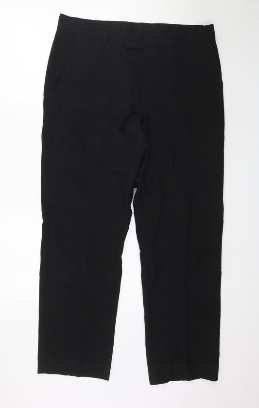 Womens UK Size 36 in Debenhams Regular Fit  Black Trousers