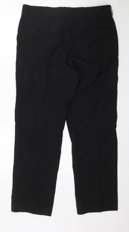 Womens UK Size 36 in Debenhams Regular Fit  Black Trousers