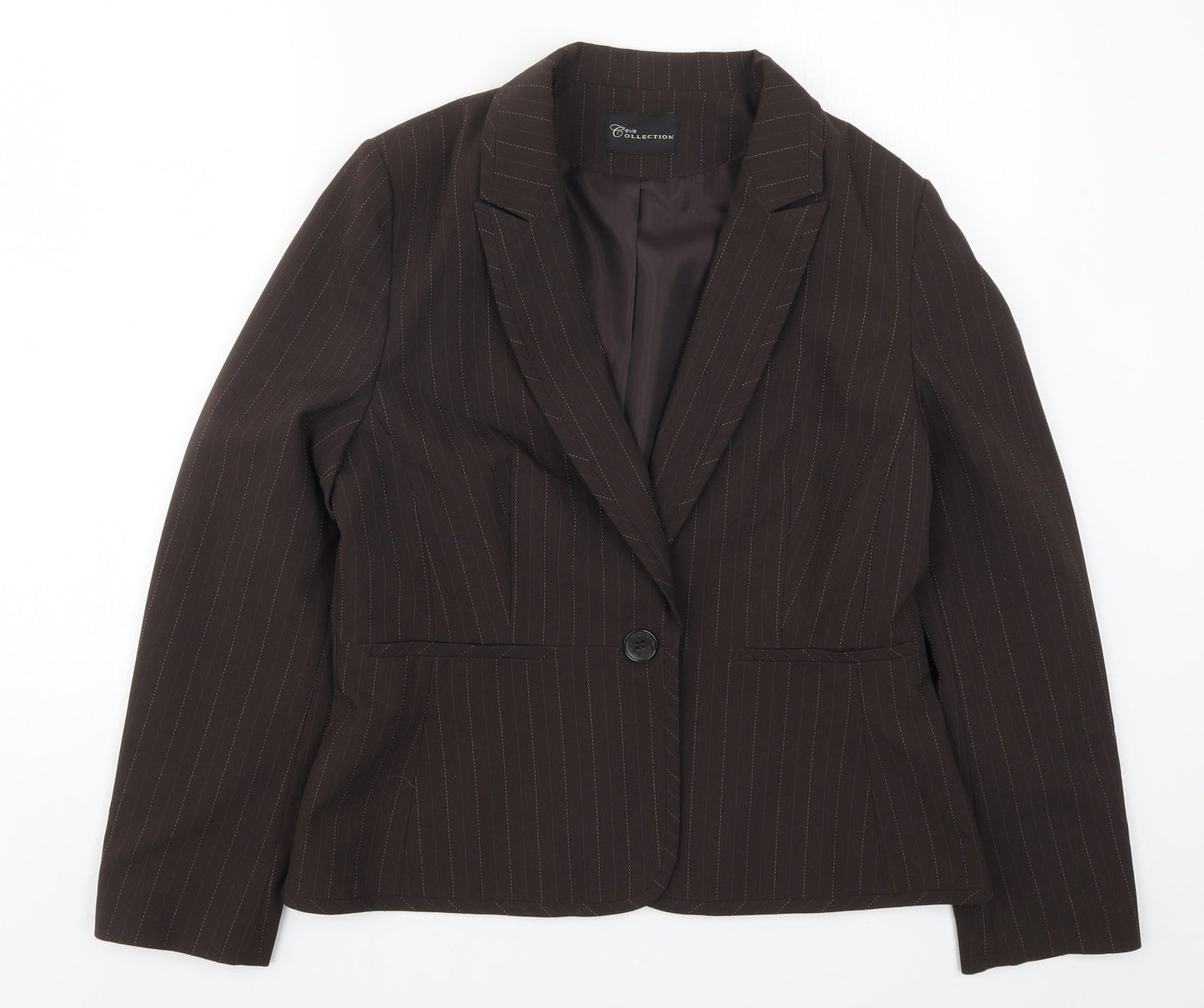 Womens UK Size 16 Evie Regular Brown Suit Jacket