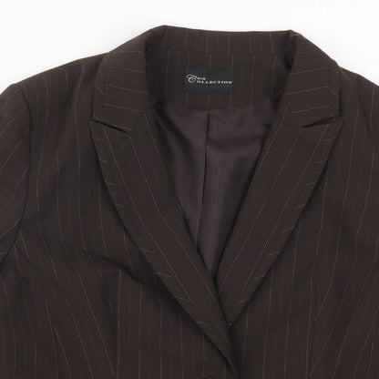Womens UK Size 16 Evie Regular Brown Suit Jacket