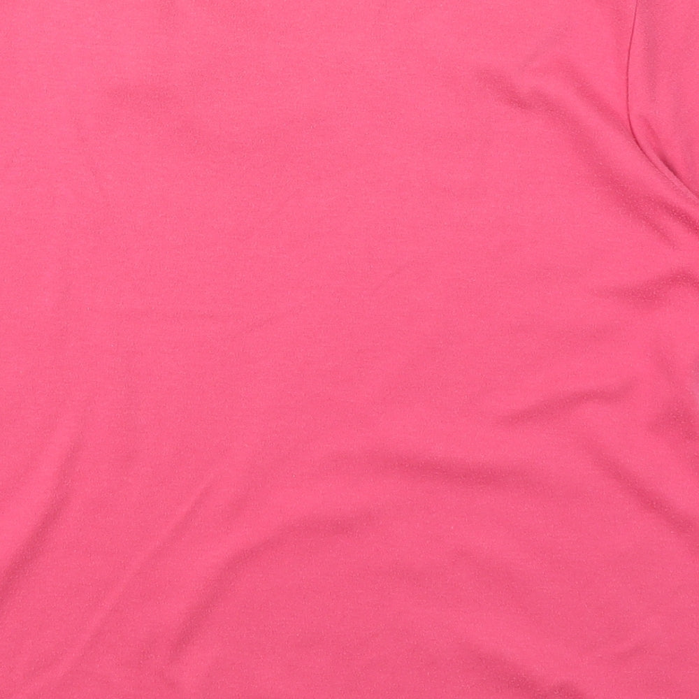 Bonmarché Womens Pink   Basic T-Shirt Size M
