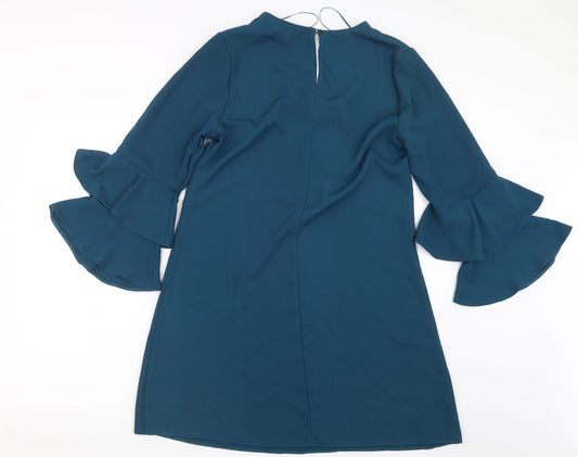 Papaya Womens Blue   T-Shirt Dress  Size 10