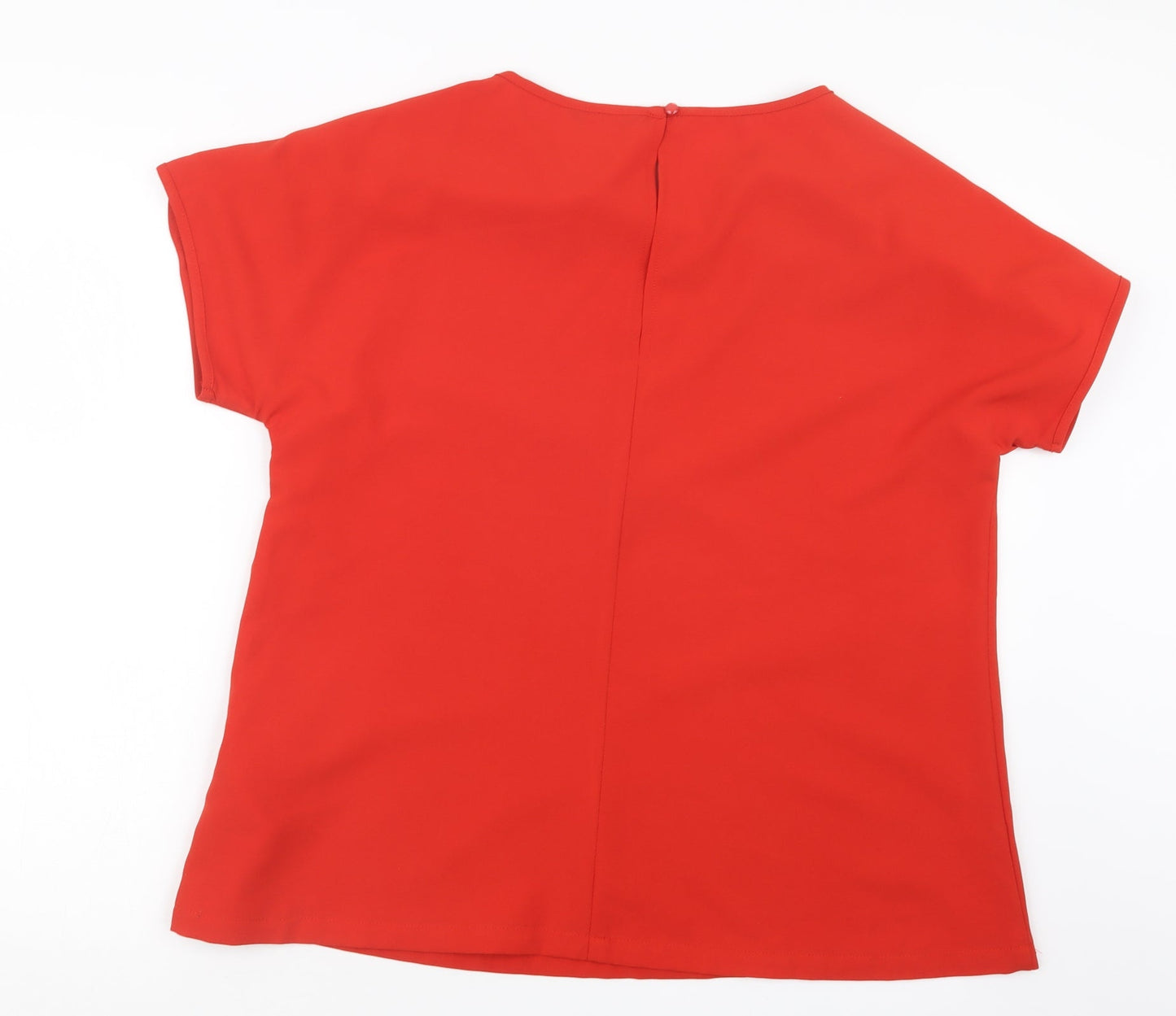 Avon Womens Red   Basic Blouse Size 14