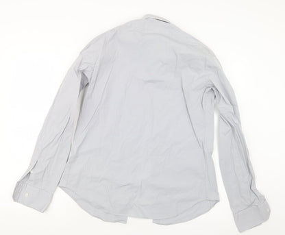 Zara Mens Grey    Button-Up Size L