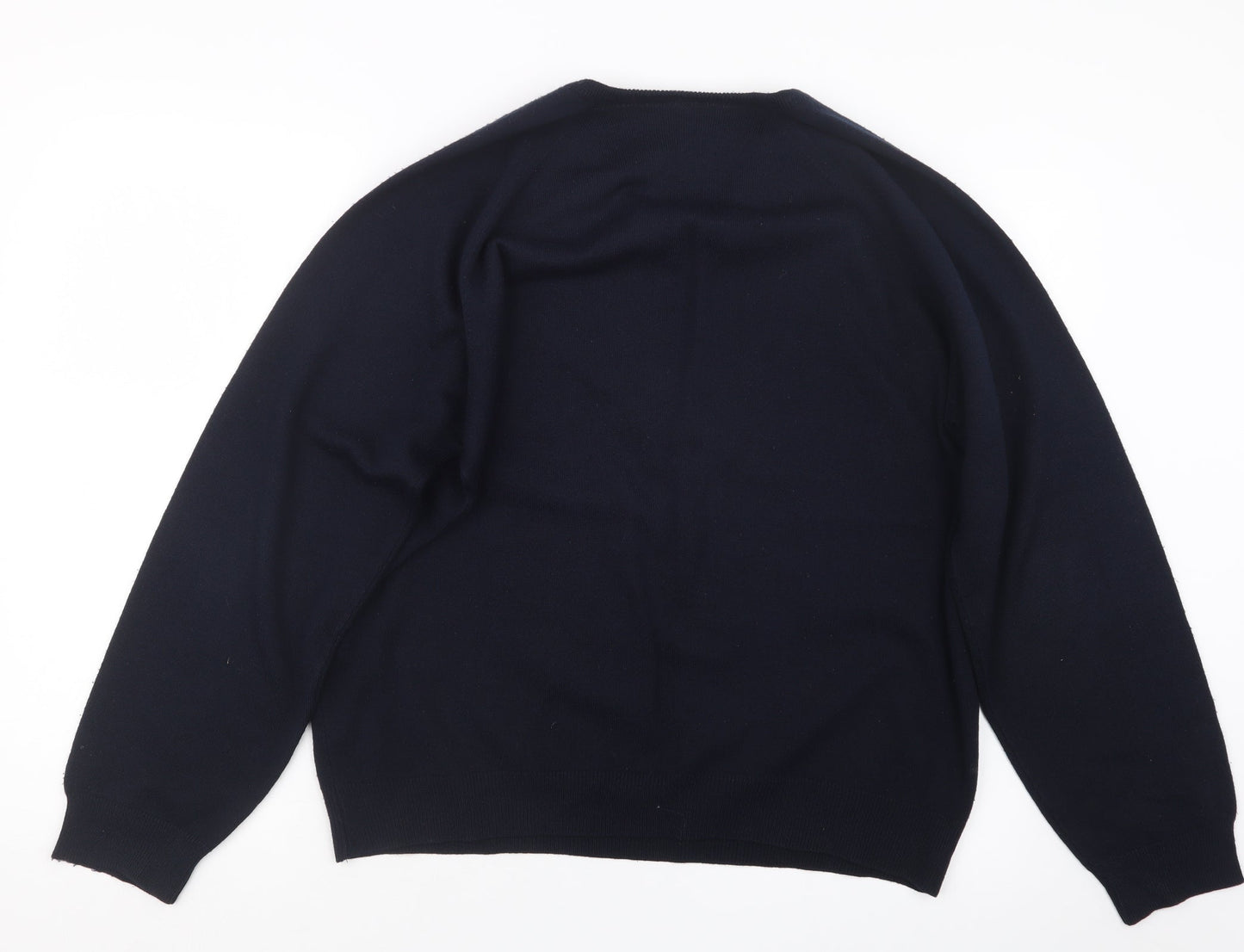 BHS Mens Blue  Knit Pullover Jumper Size L