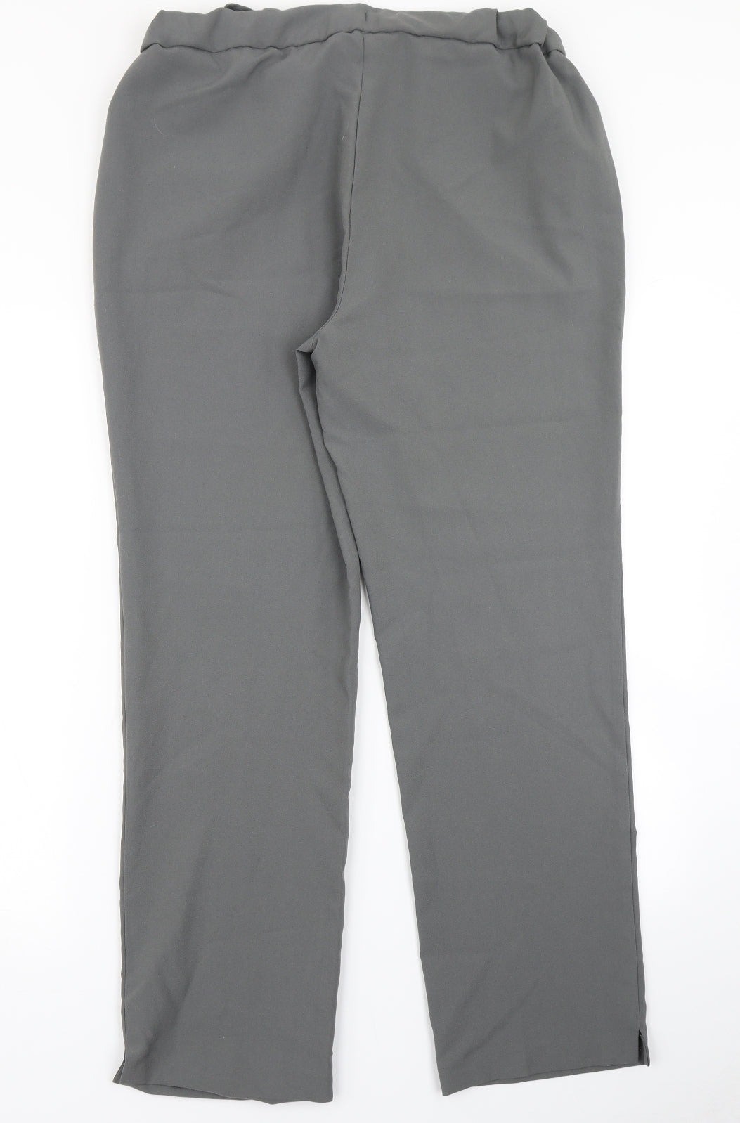Anthology Womens Grey   Dress Pants Trousers Size 14 L29 in