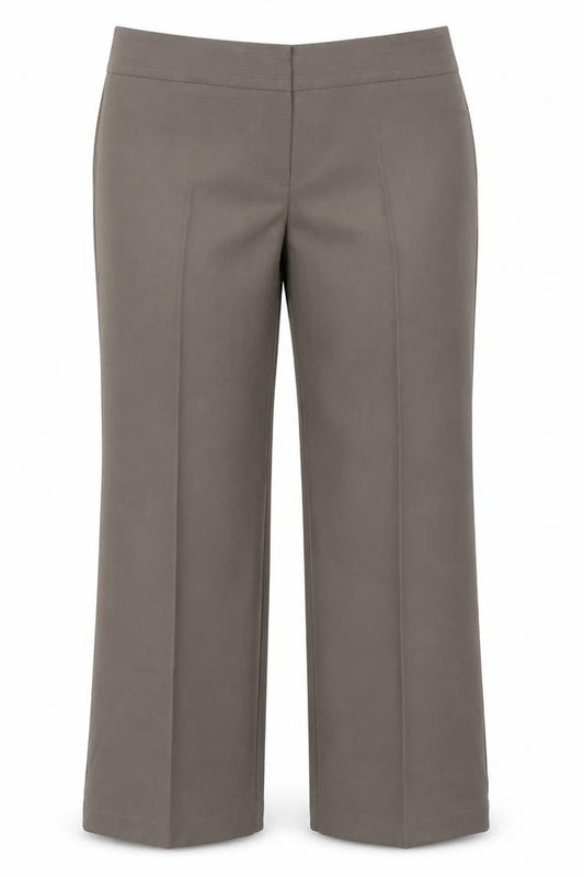Womens UK Size 18 Marks & Spencer Regular Fit Dress Pants Brown Trousers