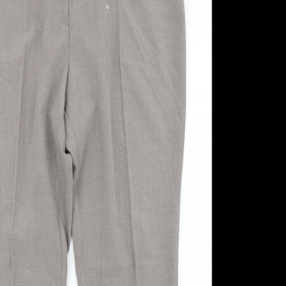 M&S Colelction Womens Brown   Dress Pants Trousers Size 18 L27 in