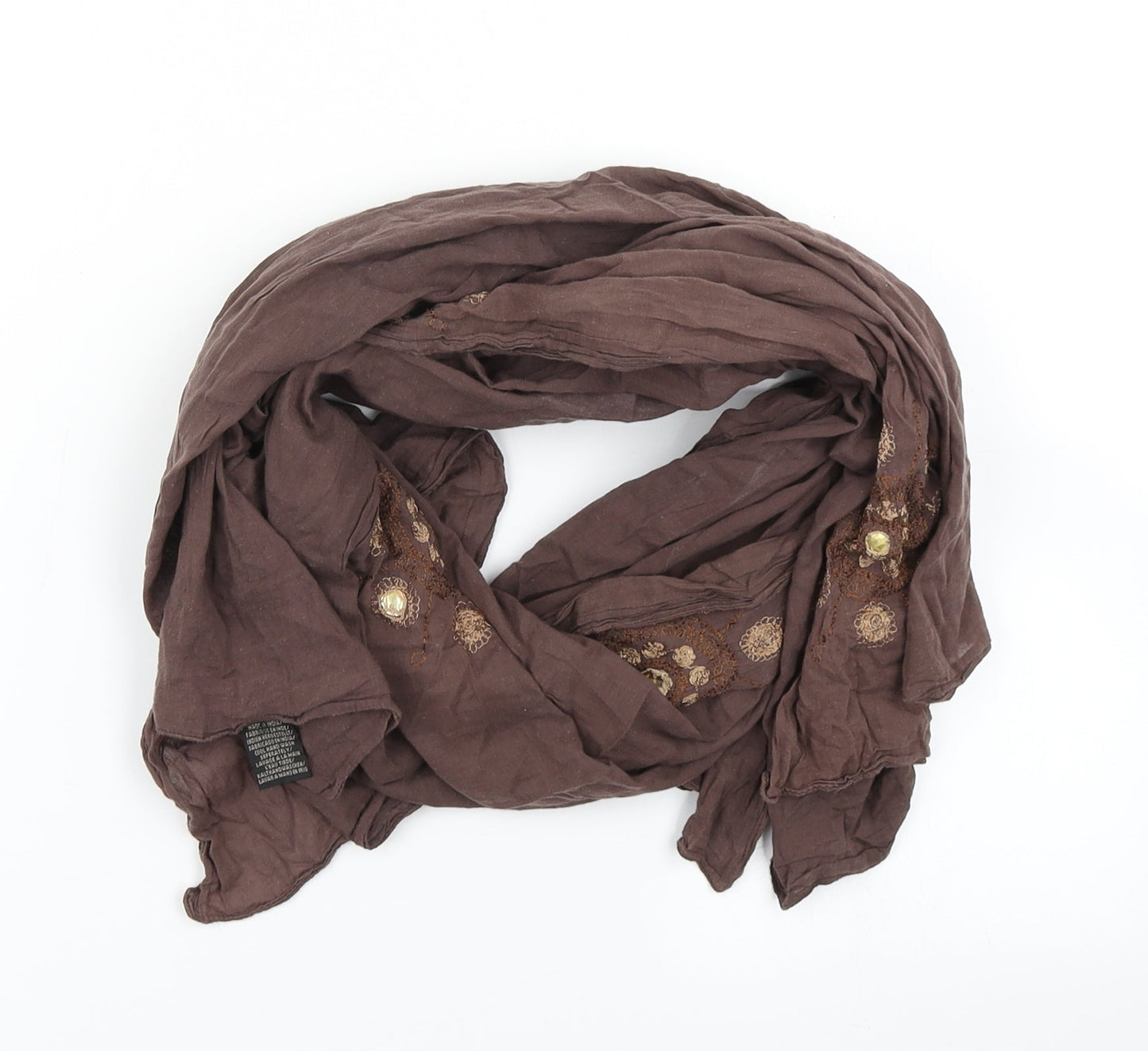 Frangi Womens Brown    Scarf