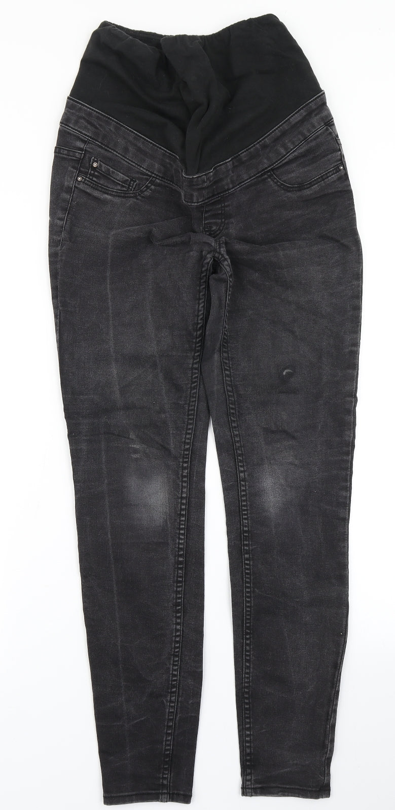 New Look Womens Black  Denim Jegging Jeans Size 8 L27 in
