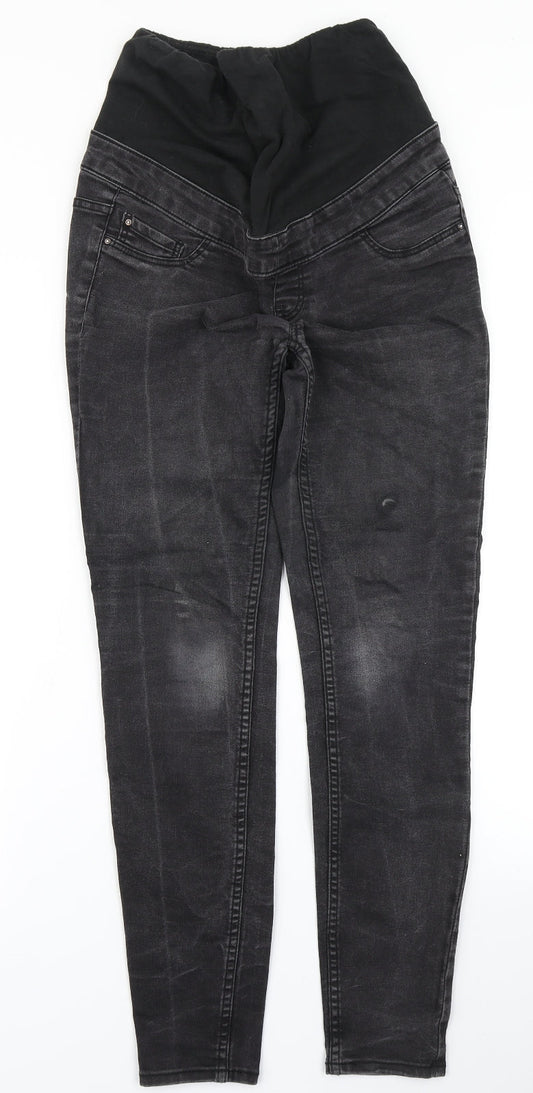 New Look Womens Black  Denim Jegging Jeans Size 8 L27 in