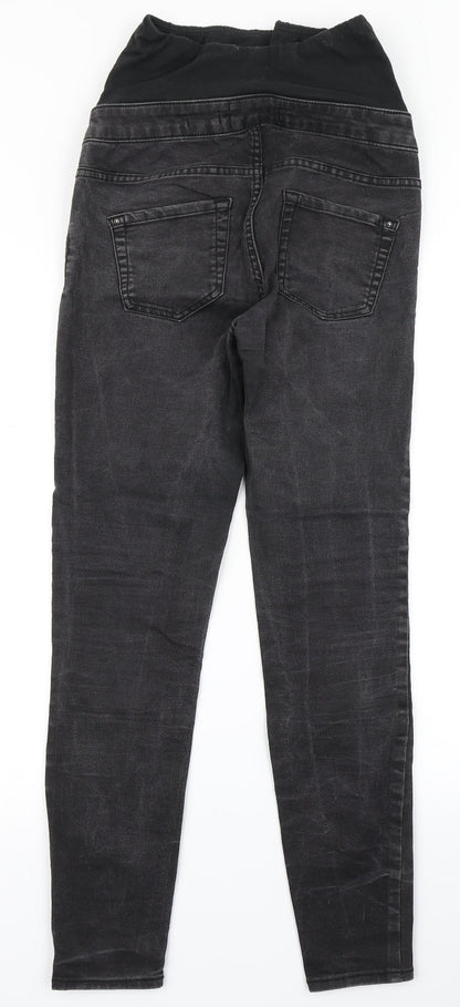 New Look Womens Black  Denim Jegging Jeans Size 8 L27 in