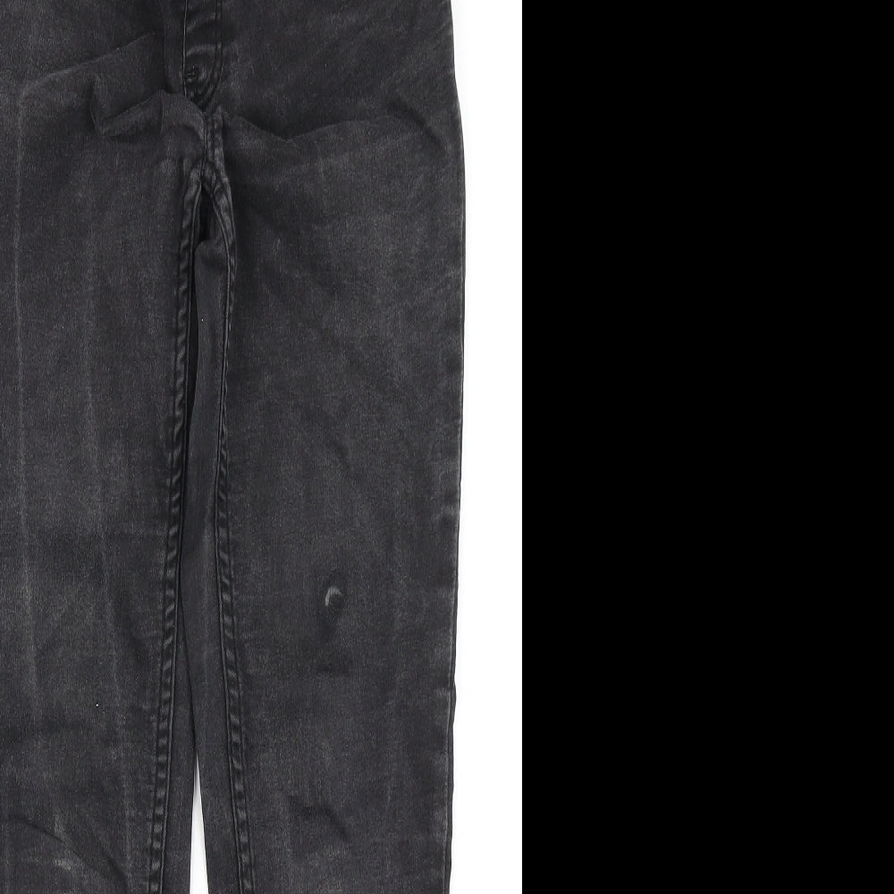New Look Womens Black  Denim Jegging Jeans Size 8 L27 in