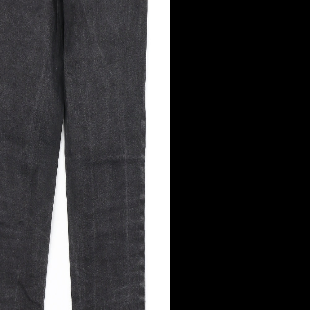 New Look Womens Black  Denim Jegging Jeans Size 8 L27 in