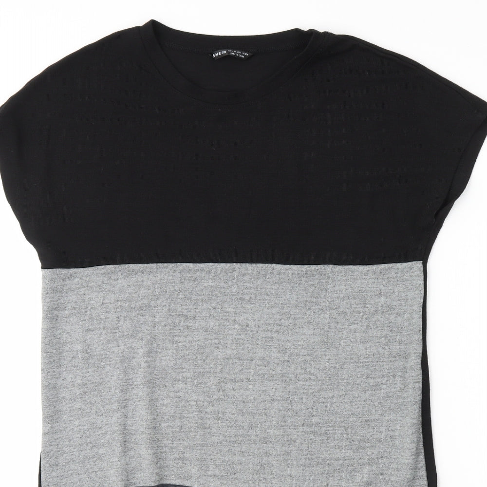 SheIn Womens Black   Pullover Jumper Size L