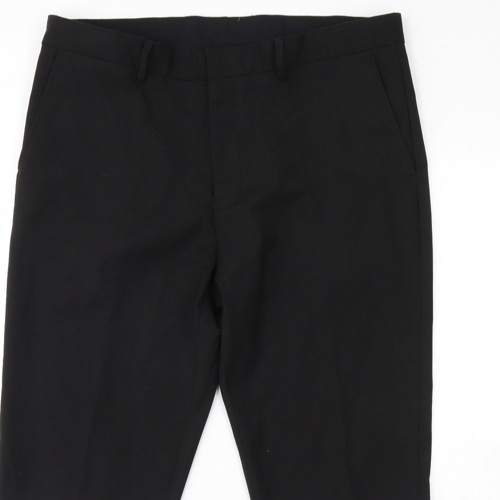 Jacamo Mens Black   Dress Pants Trousers Size 36 L27 in
